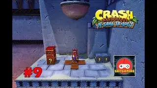 Crash Bandicoot: Warped (PS4) - 9 - FLAMING PASSION GREEN GEM!