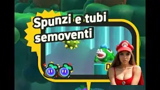 Super Mario Bros Wonder - Spunzi e tubi semoventi - Fiore meraviglia e Monete fiore da 10