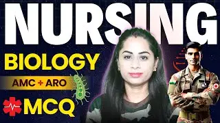 ⚕️Indian Army Nursing Assistant 2025 | NCERT Based Biology MCQs LIVE | महत्वपूर्ण प्रश्न🎯