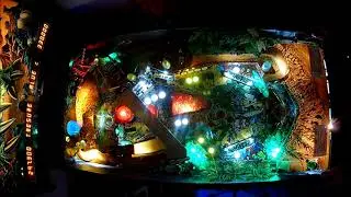 My Escape From the Lost World pinball gameplay