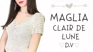 TUTORIAL Maglia Clair de Lune — DolceVita Crochet