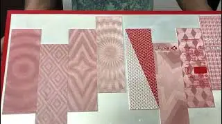 Micro Embossing Plate Block Sample