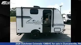 Incredible 2026 Dutchmen Colorado Travel Trailer RV For Sale in Duncansville, PA | RVUSA.com