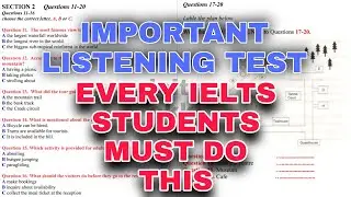 IELTS LISTENING PRACTICE EXAM TEST 2022 | ACTUAL LISTENING TEST 2022 | REAL EXAM LISTENING TEST