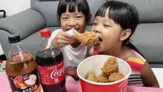 『今天開什麼#37』肚餓勿進！罪惡吃播～現炸四隻雞腿＆四個大雞塊   Feat.胖老爹 Fat Daddy Fried Chicken