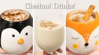 3 EASY Vegan Drinks | with Chestnut