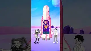 SPACE RACE! 🚀 Will RUMI and MIRA Reach The Stars Or Explode On The Launchpad? #shorts