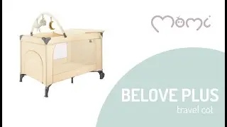 MoMi BELOVE travel cot with accessories