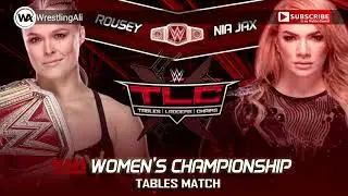 WWE TLC 2018 Match Card Prediction