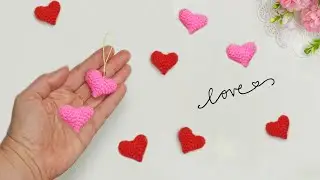 💘Делаю их много и сразу продаю💘Как вязать Брелок Сердце крючком💘ВАЛЕНТИНКА амигуруми💘
