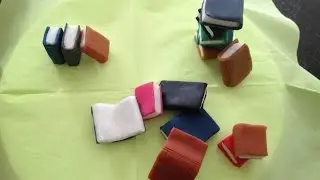 How to make Fondant Book Topper / Mini Libri in Pasta di zucchero