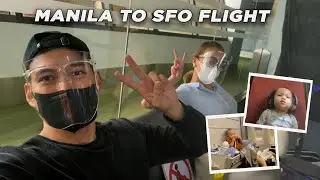 Japan Airlines Premium Economy | MANILA TO SFO | Flying with 2 babies