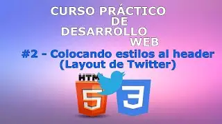 #02 - Maquetando el header del Login de Twitter - (Layout)