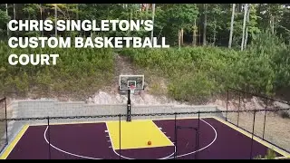 Chris Singleton's Custom Basketball Court