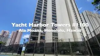 WOW! Harbor views from this 2bd/2ba condo at Yacht Harbor Towers #1100 | Ala Moana, Honolulu