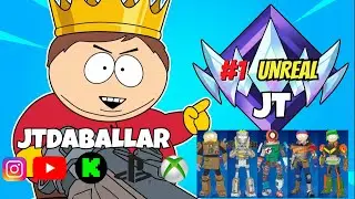 #1 UNREAL JT IN THE WORLD! SOLO vs TRIOS DOMINATION #epicpartner  #AD use code JTDABALLAR !Giveaway