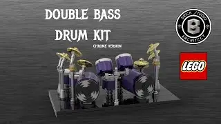 LEGO Drum kit How to build #lego #drums