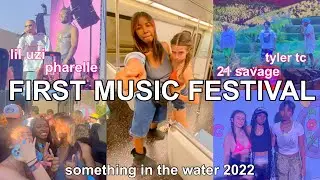 MY FIRST MUSIC FESTIVAL I something in the water 2022 vlog