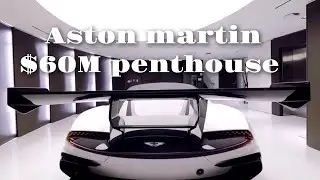 $60M aston martin premium apartment and Unique alfa romeo  Zagato