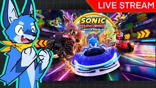 🔴LIVE Blu Fox Plays SONIC RACING CROSSWORLDS GRAND PRIX