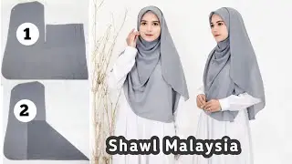 TUTORIAL HIJAB SHAWL MALAYSIA | Linakarlyna