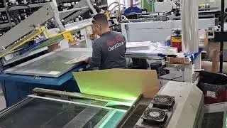 Flatbed, Manual Sheet fed Press