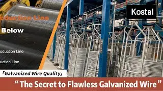 We are a manufacturer of galvanized wire production line equipment. #machine  #Galvanized wire
