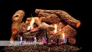 White Mountain Hearth - Super Sassafras Vent-Free Gas Fireplace Log System