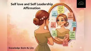 Self love and Self Leadership Affirmation (Eng and Myanmar Version for Each Sentence) 🎙️🎧
