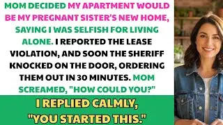 My Mom Called Me a &ldquo;Parasite&rdquo; and Gave My Apartment to My Sister, I Let the Sheriff Do the Eviction