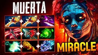 Miracle Muerta Hard Game And Comeback Immortal Rank | Dota 2 Pro Gameplay