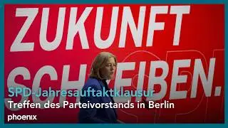 Jahresauftaktklausur des SPD-Parteivorstands: u.a. Reden von B&auml;rbel Bas und Lars Klingbeil