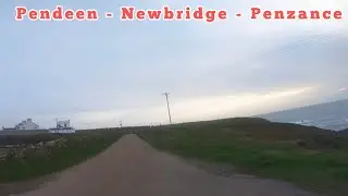 A drive with us production 29/09/23 Pendeen Lighthouse - Newbridge - Penzance at dusk Cornwall coast