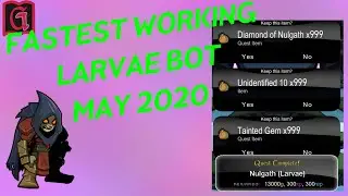 The FASTEST AQW Larvae Bot May 2020