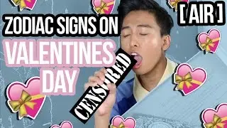 Zodiac Signs on Valentine's Day | AIR ♊ ♎ ♒