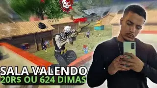 FREE FIRE AO VIVO 👑 X1 DOS CRIAS 🔥 PREMIADO 🔥 SALA PERSONALIZADA 🔥FF LIVE🔥4X4 E 6X6🔥 MAPUZA AO VIVO