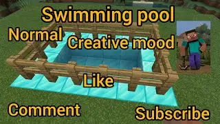 SWIMMING POOL CREATIVE MOOD #gameplay #minecraft #games