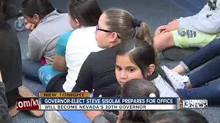 Nevada Governor-Elect Steve Sisolak faces tough questions from youngest constituents