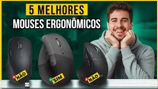 Os Top 5 Melhores MOUSE ERGON&Ocirc;MICO de 2025 [tem sem fio, vertical e custo benef&iacute;cio!]