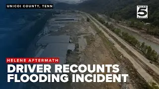 Driver recounts tragic flash flood in Erwin, capsizing incident claims lives near Impact Plastics