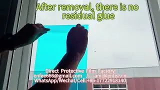 This is Window Protection Film . PE protective film production plants in northern China.