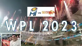 WPL 2023 Season Opener | Gujarat Giants Vs Mumbai Indians | Vlog
