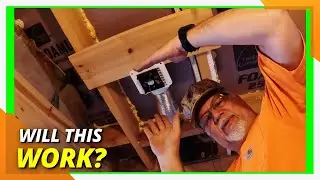 Baffling My Solar Heating System at our off grid cabin #offgridcabinbuild #solarheat