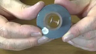 磁石の実験:磁気浮上