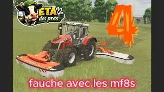 fauchage avec le mf 8s