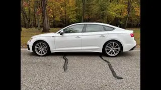 Обзор автомобиля Audi A5 S Line 2025 года