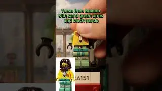 How to make Bolobo as the real ninja #lego #legoninjago #ninjago #custom #elementalmaster