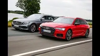 Audi S6 Avant vs Mercedes E400 d Estate