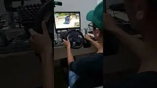 jogando no ets2 com volante G920