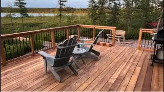 I Built This Off-Grid Lakeside Deck Escape